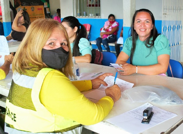 Equipe atende inscritos no programa CNH Popular em Quiterianópolis